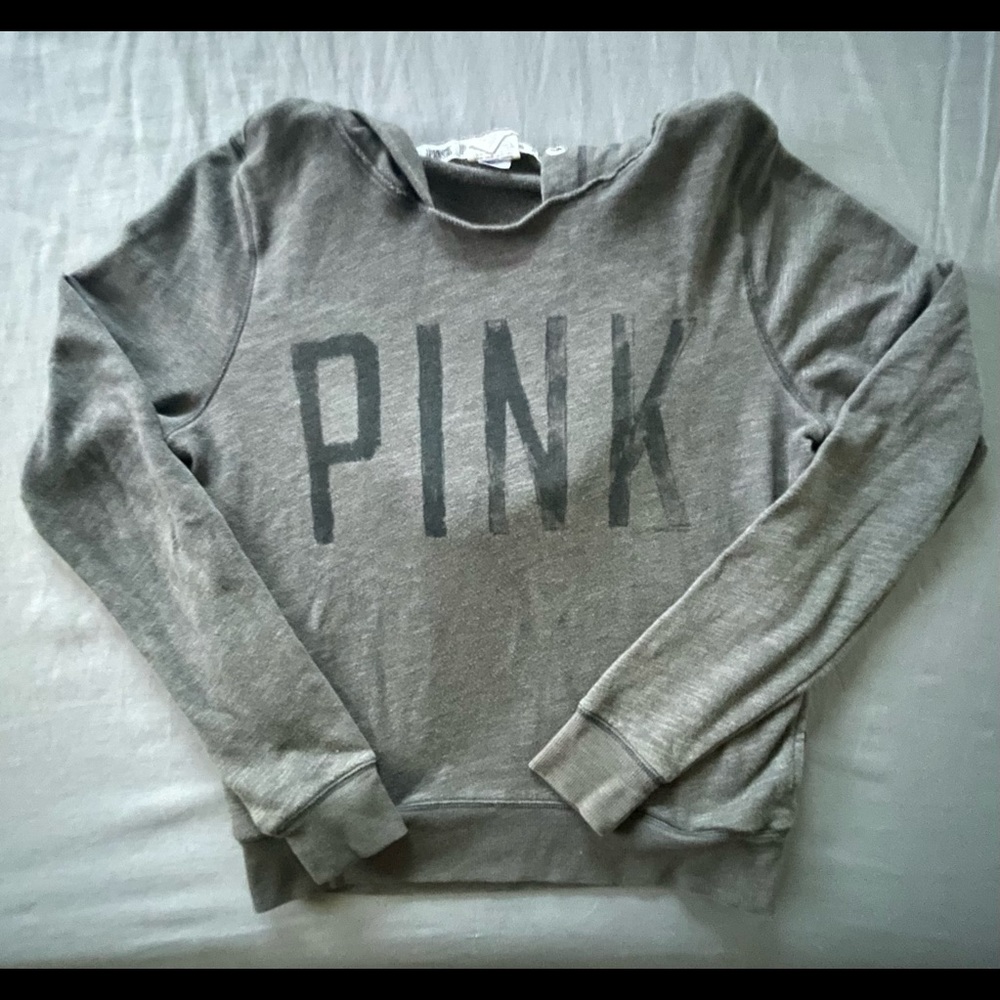 Distressed Victorias Secret Hoodie